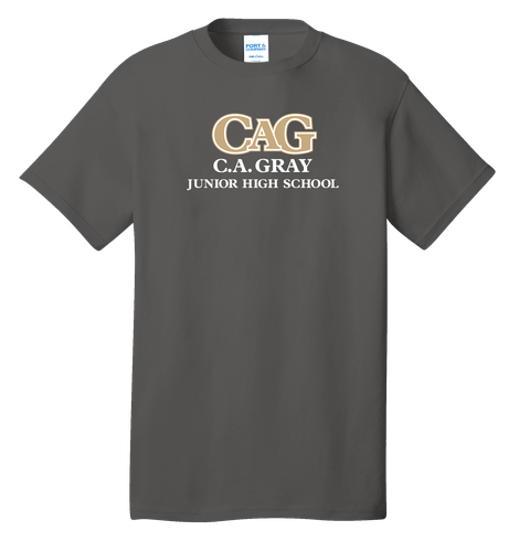 CA Gray Adult Core Cotton Tee image thumbnail