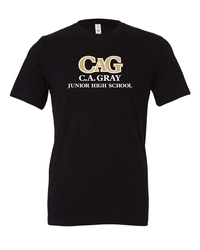 Image of CA Gray Adult BELLA+CANVAS Jersey Short Sleeve Tee