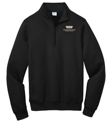 Image of WJ Williams Adult Core Fleece 1/4-Zip Pullover Sweatshirt 
