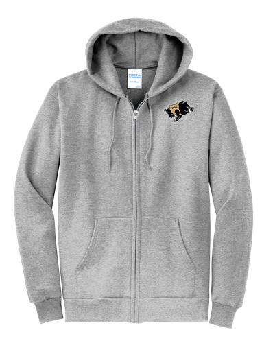 WJ Williams Core Fleece Full-Zip Hooded Sweatshirt image thumbnail