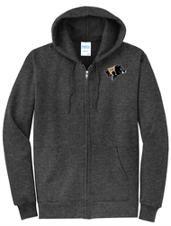 Image of WJ Williams Core Fleece Full-Zip Hooded Sweatshirt