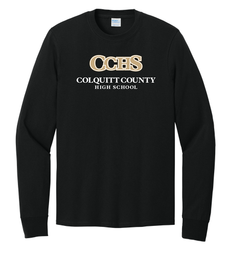 CCHS Adult Long Sleeve Core Cotton Tee image thumbnail