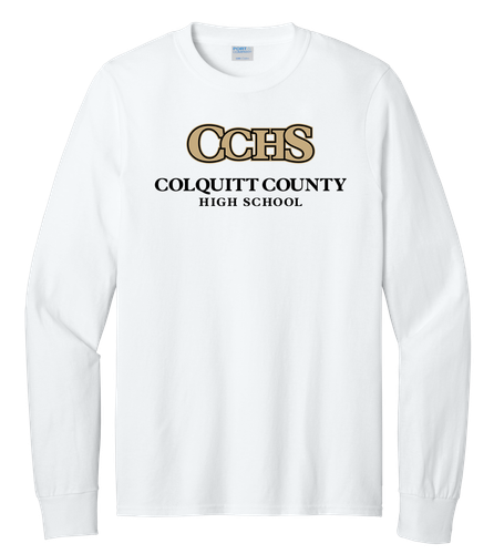 CCHS Adult Long Sleeve Core Cotton Tee image thumbnail