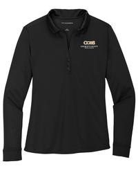 Image of CCHS Women's Silk Touch Performance Long Sleeve Polo