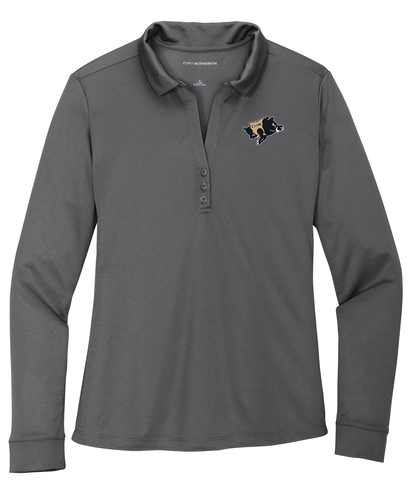 CCHS Women's Silk Touch Performance Long Sleeve Polo image thumbnail