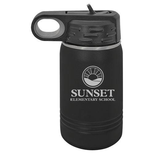 Sunset 12oz Water Bottle image thumbnail