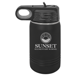 Image of Sunset 12oz Water Bottle