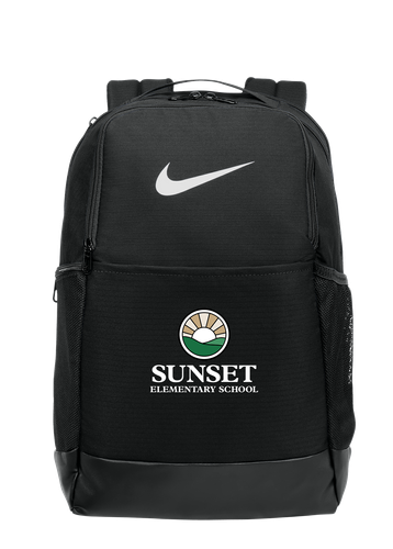 Sunset Nike Brasilia Medium Backpack image thumbnail