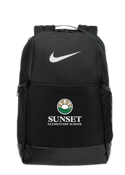 Image of Sunset Nike Brasilia Medium Backpack