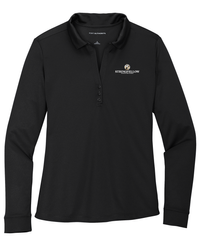 Image of Stringfellow Women's Silk Touch Performance Long Sleeve Polo