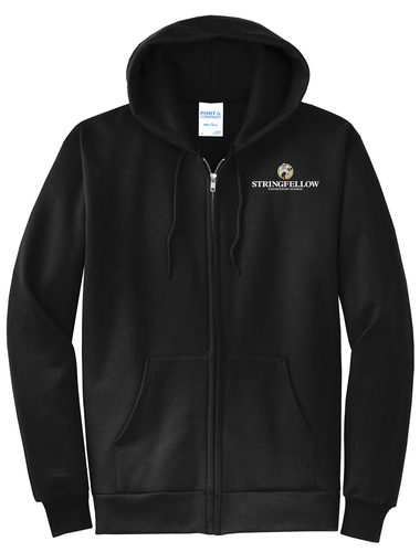 Stringfellow Adult Core Fleece Full-Zip Hooded Sweatshirt image thumbnail
