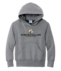 Image of Stringfello Youth Core Fleece Pullover Hooded Sweatshirt