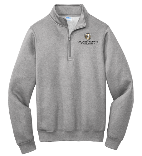 District Adult Core Fleece 1/4-Zip Pullover Sweatshirt  image thumbnail