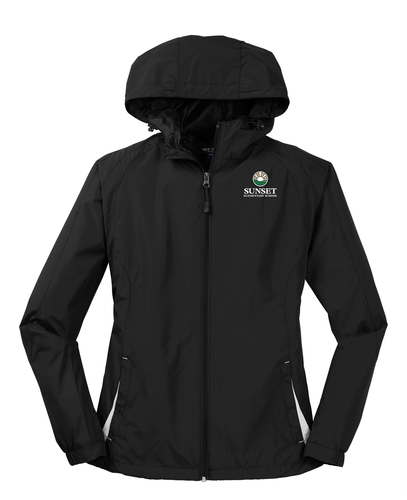 Sunset Women's Hooded Raglan Jacket image thumbnail