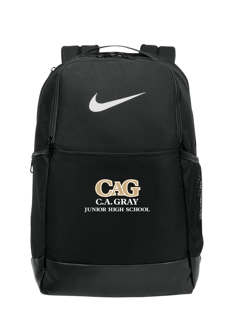 C A Gray Nike Brasilia Medium Backpack primary image