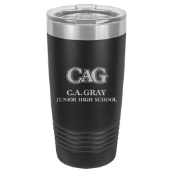 Image of CA Gray 20oz Tumbler
