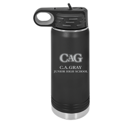 Image of CA Gray 32oz Water Bottle