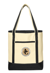 Image of Achievement Center Large Cotton Canvas Boat Tote