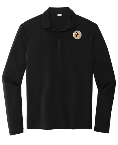 Achievement Center Men's Posi-UV Pro Long Sleeve Polo image thumbnail