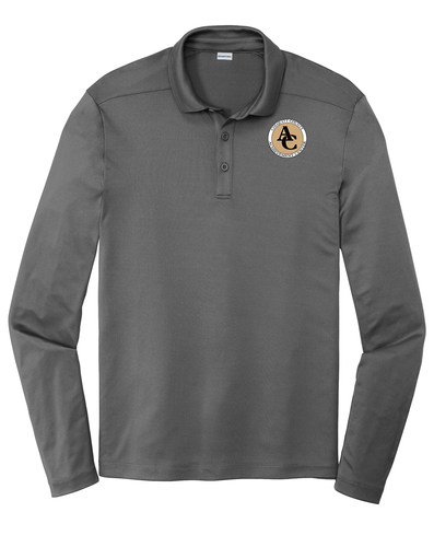 Achievement Center Men's Posi-UV Pro Long Sleeve Polo image thumbnail