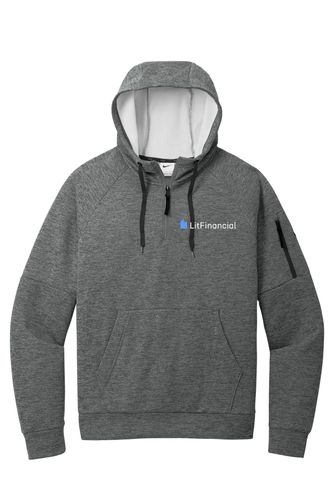 Nike Therma-FIT Pocket 1/4-Zip Fleece Hoodie image thumbnail