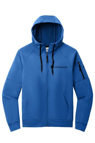 Nike Therma-FIT Pocket Full-Zip Fleece Hoodie image thumbnail