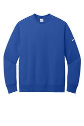 Image of Nike Club Fleece Sleeve Swoosh Crew