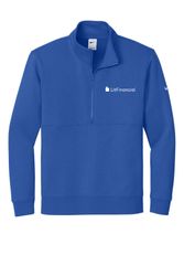 Image of Nike Club Fleece Sleeve Swoosh 1/2-Zip