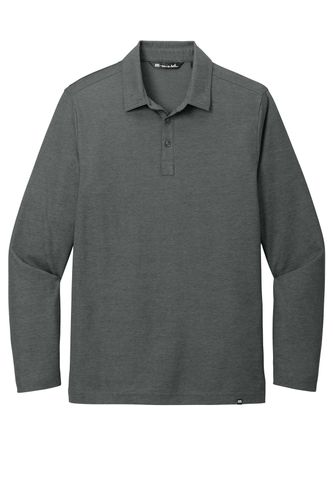 TravisMathew Oceanside Heather Long Sleeve Polo image thumbnail