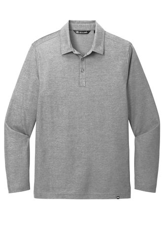 TravisMathew Oceanside Heather Long Sleeve Polo image thumbnail