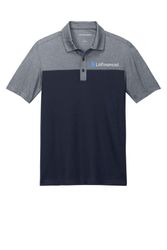 Image of Port Authority Fine Pique Blend Blocked Polo