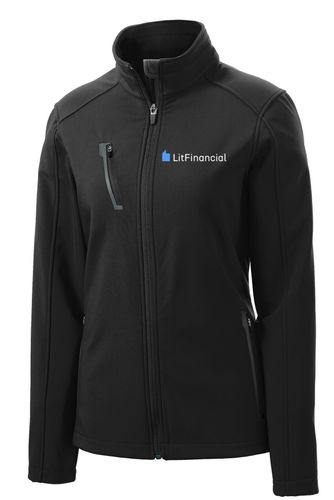 Port Authority Ladies Welded Soft Shell Jacket image thumbnail