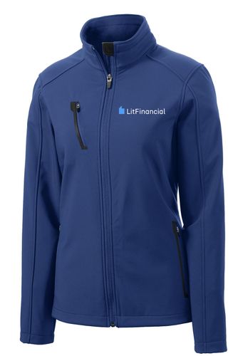 Port Authority Ladies Welded Soft Shell Jacket image thumbnail