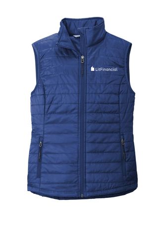 Port Authority Ladies Packable Puffy Vest image thumbnail