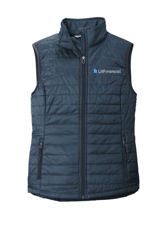 Port Authority Ladies Packable Puffy Vest image thumbnail