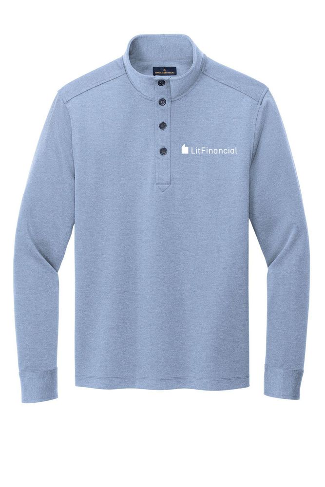 Brooks Brothers Mid-Layer Stretch 1/2-Button primary image