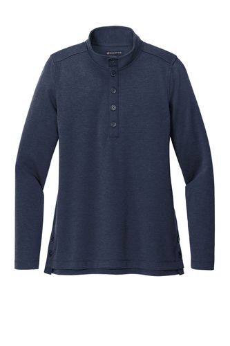 Brooks Brothers Women's Mid-Layer Stretch 1/2-Button image thumbnail
