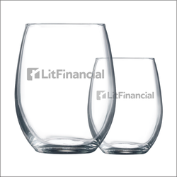 Image of 9 oz. Stemless Wine Glass