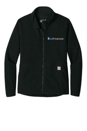 Carhartt Women's Textured Full-Zip Fleece Jacket image thumbnail