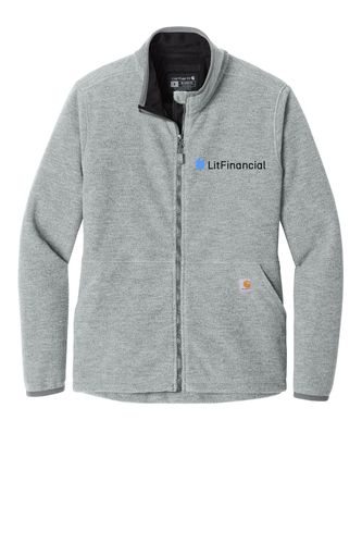 Carhartt Women's Textured Full-Zip Fleece Jacket image thumbnail