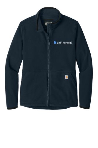Carhartt Women's Textured Full-Zip Fleece Jacket image thumbnail