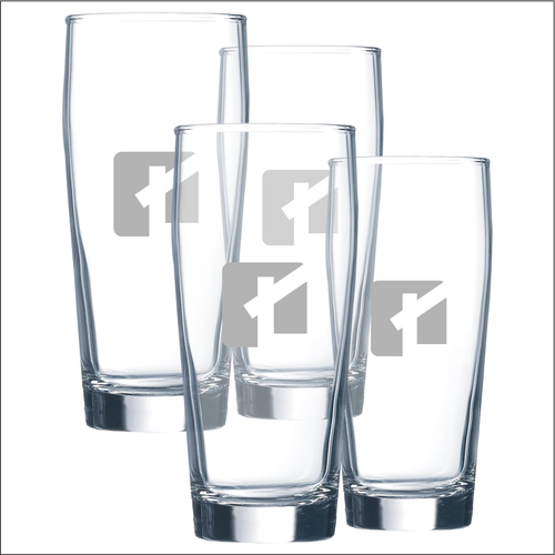 16 oz. Willi Becher Beer Glass image thumbnail