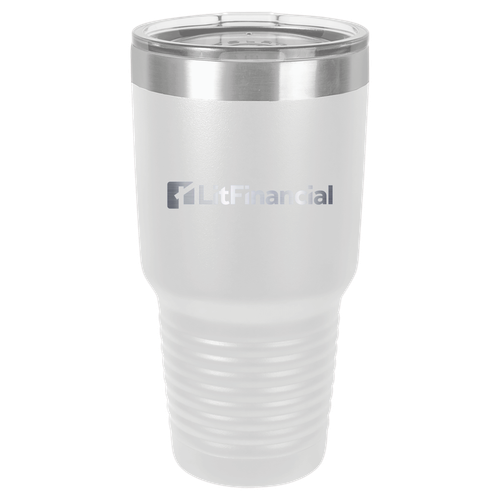 Polar Camel 30 oz. Vacuum Insulated Ringneck Tumbler with Clear Lid image thumbnail