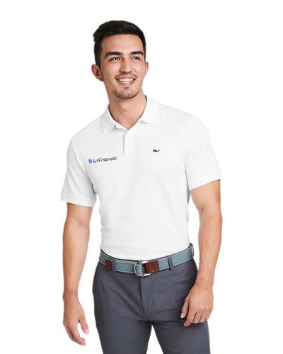 vineyard vines Men's Edgartown Pique Polo image thumbnail