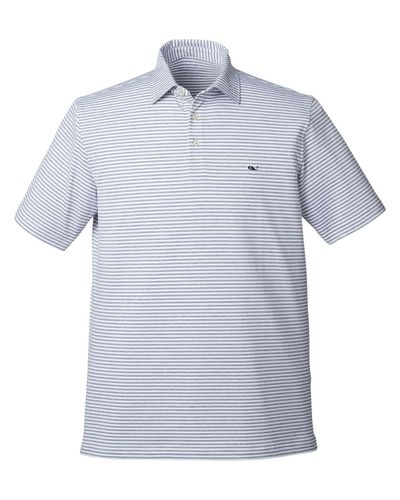 vineyard vines Men's Heathered Winstead Sankaty Polo  image thumbnail