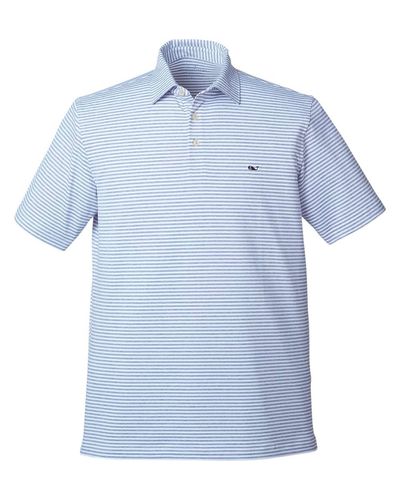 vineyard vines Men's Heathered Winstead Sankaty Polo  image thumbnail