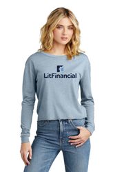 Image of District Women's Perfect Tri Midi Long Sleeve Tee