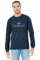 Image of BELLA+CANVAS Unisex Heather CVC Long Sleeve Tee | 
