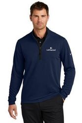 Image of Nike Textured 1/2-Zip Cover-Up