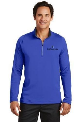 Nike Dri-FIT Stretch 1/2-Zip Cover-Up image thumbnail
